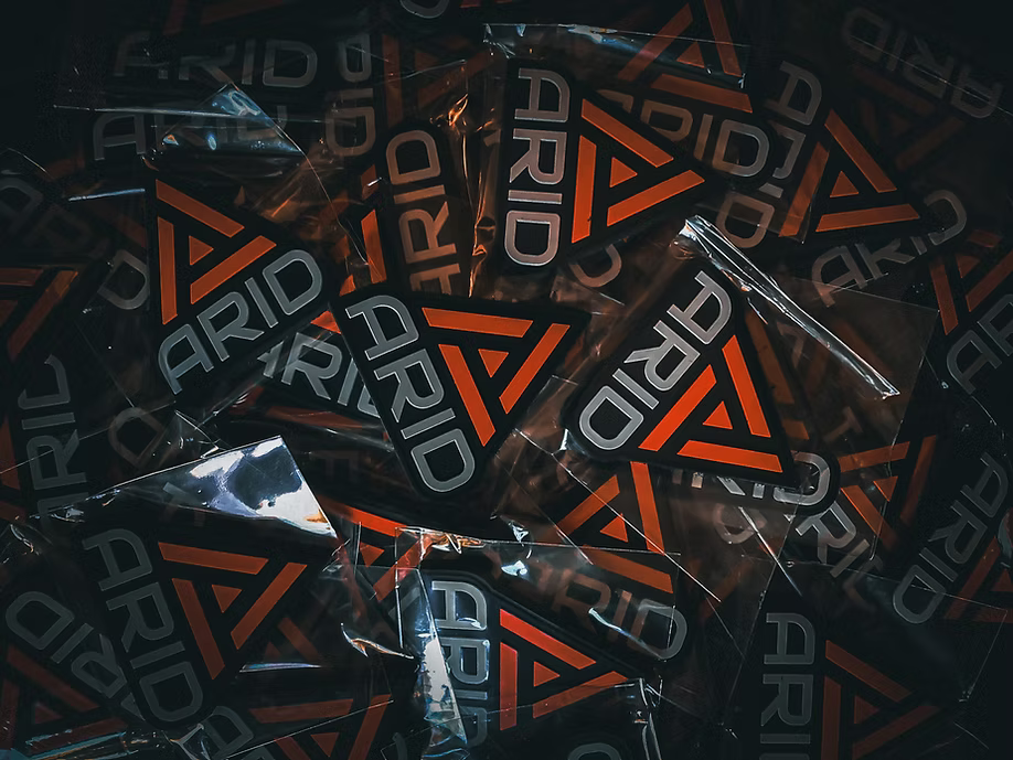 ARID USA Logo PVC Velcro Patch