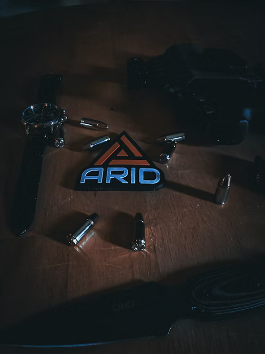 ARID USA Logo PVC Velcro Patch